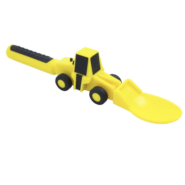 Constructive Eating Front Loader Spoon makes eating fun and easier for toddlers