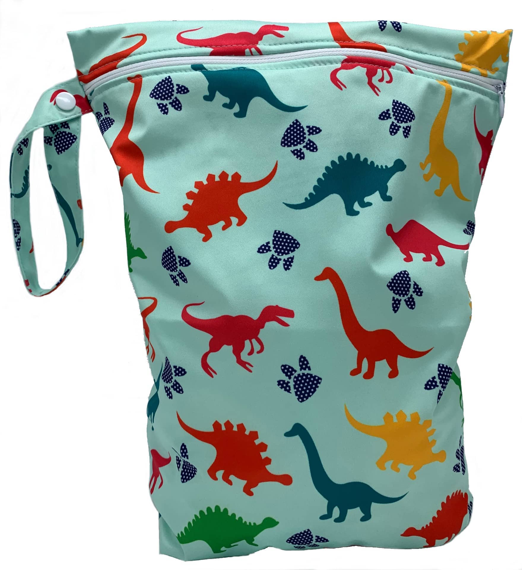 Dinosaur Reusable Waterproof Large Wet Bag 40 x 30cm